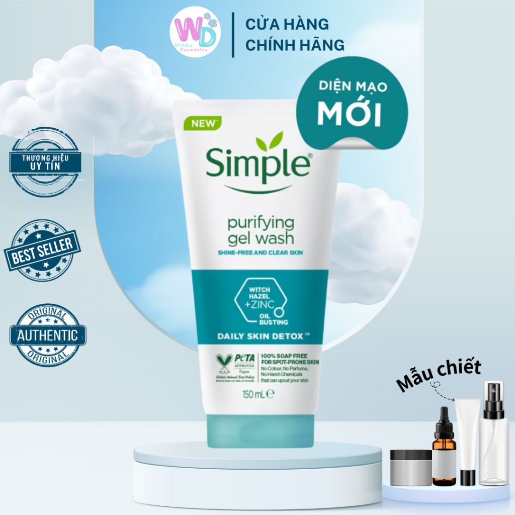sửa rửa mặt simple
